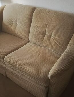 Schlafsofa mit Bettkasten und Lattenrost - Düsseldorf