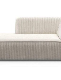 RAUM.ID Ottomane Merid Chaiselongue, Maße B/T/H: 100/162/70 cm, als Modul oder separat verwendbar, für individuelle Zusammenstellung