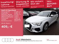 Audi A3, Sportback 40 TFSI e S line Black-Paket, Jahr 2021 - Weinheim