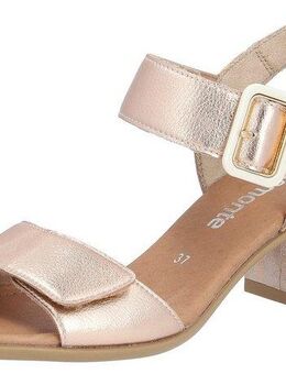 Remonte ELLE-Collection Sandalette, Blockabsatz, Sommerschuh, Sandale, Abendschuh mit Klettverschluss