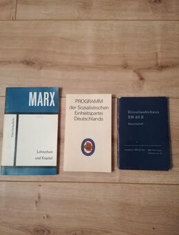 5x DDR Büchlein/Statuten - Panketal