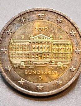 Sondermünze Bundesrat 2 Euro Münze G 2019 Sondereuromünze Deutschland - Essen