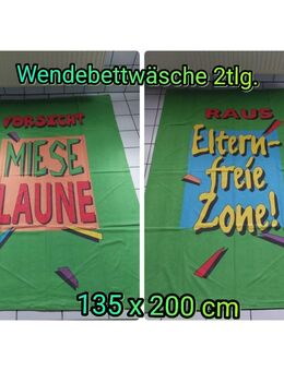 Wende-Bettwäsche 2tlg., Kinder, 6 Bilder - Immenhausen