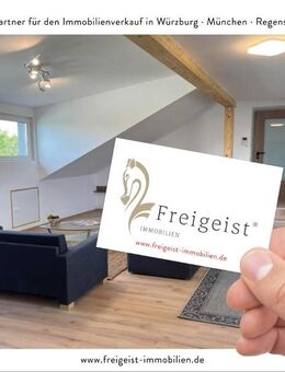 Attraktives, energetisch saniertes/erbautes MFH mit 4 modernen Wohneinheiten und 2 Praxiseinheiten - Volkach