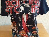 "- ZARA T-Shirt Damen Gr. S 36 / 38 Motivdruck The Rolling Stones schwarz bunt - Mühlberg (Elbe)