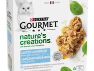 Gourmet Nature's Creations zum Sonderpreis! - Meeresfisch & Thunfisch 16 x 85 g