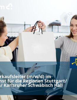 Gebietsverkaufsleiter (m/w/d) im Außendienst für die Regionen Stuttgart/ Pforzheim/ Karlsruhe/ Schwäbisch Hall - Pforzheim
