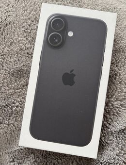 iPhone 16, 128GB, schwarz, OVP - Gotha