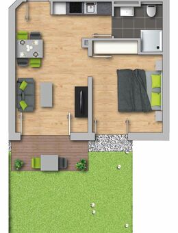 NEUBAU-Gartenwohnung in Ingolstadt zu verkaufen! Exklusive 2-Zimmer Neubauwohnung in einer Top-Lage von Ingolstadt zu verkaufen! - Ingolstadt