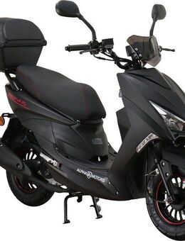 Alpha Motors Motorroller Speedstar FI, 50 ccm, 25 km/h, Euro 5, (mit Topcase), mit Lenkerschloss
