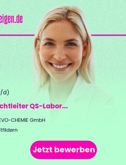 Schichtleiter QS-Labor (m/w/d) - Ostfildern