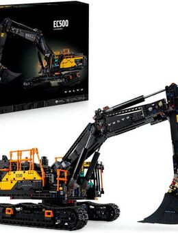 LEGO® Volvo EC500 Hybrid Bagger (42215), LEGO Technic Konstruktionsspielsteine, (2359 St), Made in Europe