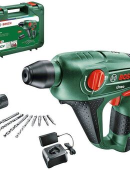 Bosch Home & Garden Bohrhammer Uneo, max. 900 U/min, (Set), inkl. Akku und Ladegerät