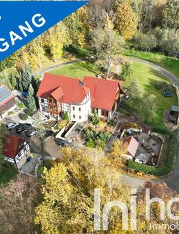 Luxuriös residieren in Alleinlage (ca. 9 ha) östlich von Dresden - Rammenau