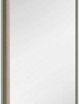 INOSIGN Spiegelschrank GiRON/CiTY, moderner Garderobenschrank, Kleiderschrank mit Stauraum Spiegeltür, Teleskopauszug, Tür beidseitig montierbar, 60 cm breit