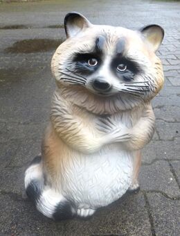 Dekofigur Waschbär Gartendeko - Hergisdorf