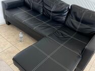 Schwarze Couch zu verkaufen - Nümbrecht