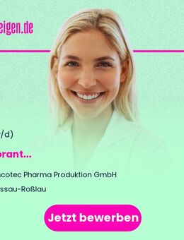 Laborant (m/w/d) - Dessau-Roßlau