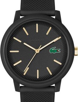 Lacoste Quarzuhr LACOSTE.12.12 2011233, Armbanduhr, Herrenuhr, Mineralglas, Silikonarmband