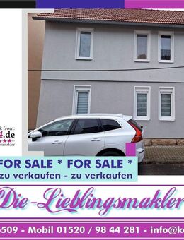 BEI KAUF BIS ZUM 20.08.25 NUR 55.000 € !!! - Saniertes Einfamilienhaus mit 3 Zimmer - Schlotheim