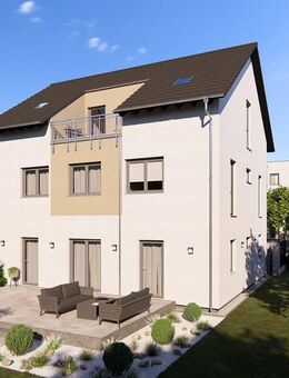 2 Wohnungen auf 3 Etagen mit Dachterrasse*technikfertig*Bodenplatte*Grundstück - Nidda