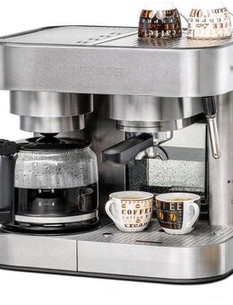 Rommelsbacher Espressomaschine, Kaffeemaschine EKS 3010, 1,25l Kaffeekanne, 1x4