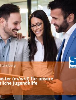 Sachbearbeiter (m/w/d) für unsere Wirtschaftliche Jugendhilfe - Starnberg
