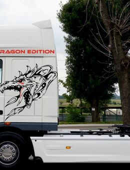 AUFKLEBER Fahrzeugbeschriftung DAF 105 106 SSC DRAGON EDITION Set5342 - Wuppertal
