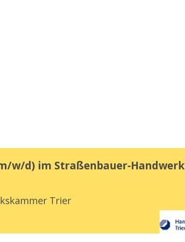 Ausbilder (m/w/d) im Straßenbauer-Handwerk - Kenn