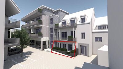 Moderne 3-Zimmerwohnung im Erdgeschoss mitten im Zentrum in Oelde!