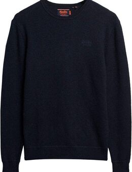 Superdry Rundhalspullover ESSENTIAL SLIM FIT CREW JUMPER