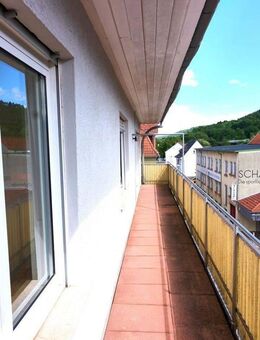 Balkon: helle großzügige 3-Zimmer+Wohnküche+Bad+GästeToilette, keine Schrägen,zentral - Rodalben