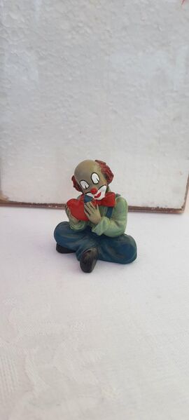 Gilde Clown mit Herz, Schneidersitz - Witten