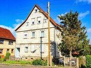 Gutes und günstiges Haus für 1 große oder 2 Familien mit Garten und Nebengebäuden - Veilsdorf