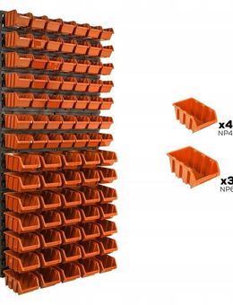 Werkstatt Garage Werkstattregal Werkzeugwand Werkzeugtafel 117x58 cm Wand Set544 - Wuppertal