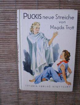 Puckis neue Streiche : Eine Erzählg f. Kinder. Gebundene Ausgabe – 1966, Titania Verlag - Rosenheim