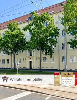 Neu sanierte 3 Zimmerwohnung im Dachgeschoss mit zwei Balkons - Leipzig