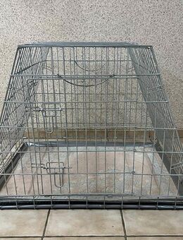 Gebrauchter Zusammenklappbarer Gitterkäfig (Box) für Hunde. - Niedernhausen