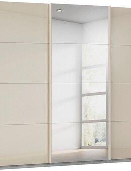 rauch Schwebetürenschrank Kleiderschrank Kleiderschränke Schrank Garderobe AGORDO mit Glasfront durchdachte Innenausstattung, in 4 Breiten und 2 Höhen MADE IN GERMANY