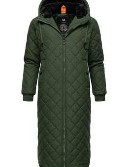Ragwear Steppmantel Niran stylischer, gesteppter Winterparka mit gefütterter Kapuze