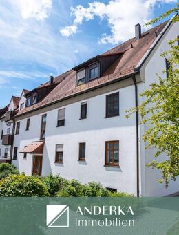 Mittendrin und doch ruhig: 3-Zimmer Dachgeschosswohnung mit idealer Lage in Leipheim! - Leipheim