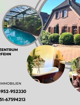 ++Ostrhauderfehn++ Landhaus in Wiekenlage Pool, Natur, Garten - Ostrhauderfehn