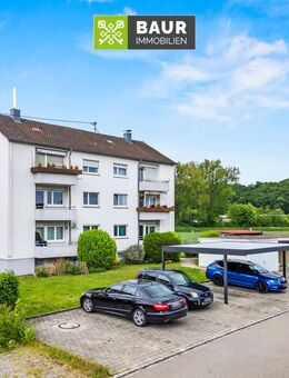 360° | Sonniger Ausblick & klare Linien - 3-Zimmer-Wohnung mit Balkon und Garage in Warthausen - Warthausen