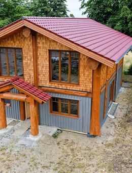 TOP! "Exklusives Post-&-Beam Musterhaus in Darlingerode/ Harz- modernes Wohnen im Naturstammhaus"! - Ilsenburg (Harz)