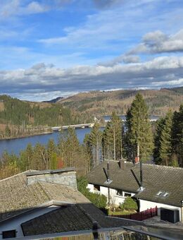 TOP ANGEBOT!! WUNDERSCHÖNE LICHTDURCHFLUTETE 2-ZI-WOHNUNG MIT NEUEM PANORAMA-ELEMENT UND OKERSTAUSEE-AUSBLICK!! UNBEDINGT ANSCHAUEN!! - Altenau Zentrum