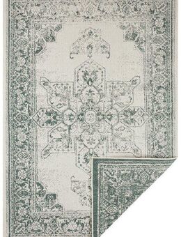 HANSE Home Teppich Borbon Wendeteppich, rechteckig, Höhe: 5 mm, In-& Outdoor, Wetterfest, Balkon, Garten, Wohnzimmer, Wasserfest