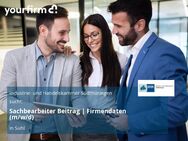 Sachbearbeiter Beitrag | Firmendaten (m/w/d) - Suhl
