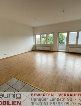 3-Zi.-OG-Wohnung mit Gäste-WC & großem Südbalkon in zentraler Lage - Kahl (Main)