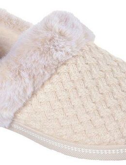Skechers COZY CAMPFIRE Plüsch Hausschuhe Pantoffel, Slipper mit Warmfutter