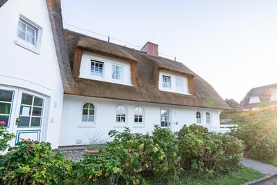 Ferienwohnung unter Reet mit Wattblick